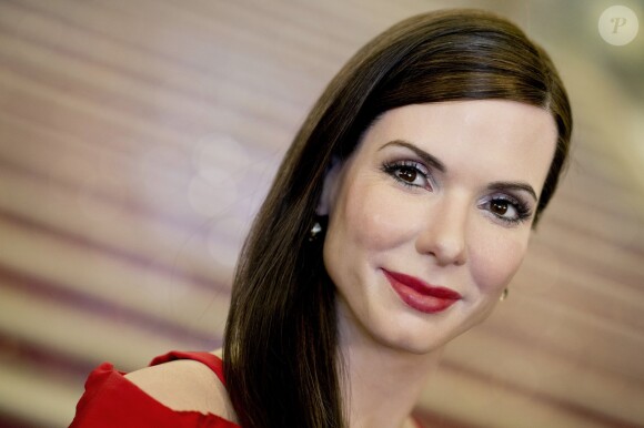 Madame Tussauds a dévoilé la statue de cire de Sandra Bullock à Hollywood, le 13 février 2014.