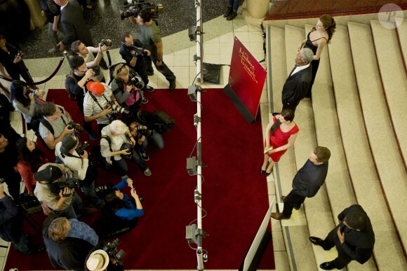 Madame Tussauds a dévoilé la statue de cire de Sandra Bullock à Hollywood, le 13 février 2014.
