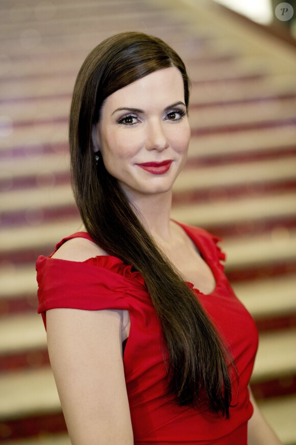 Madame Tussauds a dévoilé la statue de cire de Sandra Bullock à Hollywood, le 13 février 2014.