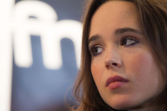 Ellen Page à Paris le 1er octobre 2013.