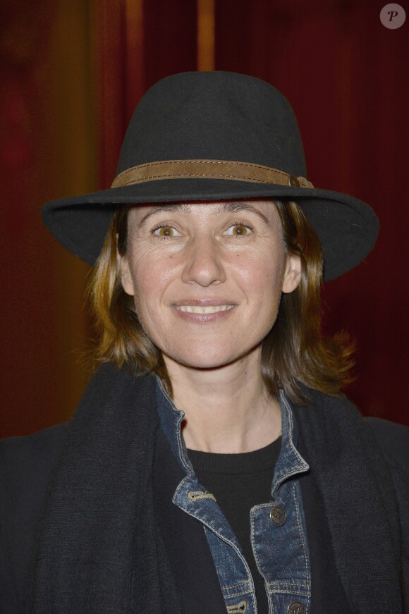 Alexia Laroche-Joubert à la soirée des 19e Lauriers de la Radio et de la Télévision à l'Hôtel de Ville de Paris, le 17 février 2014.