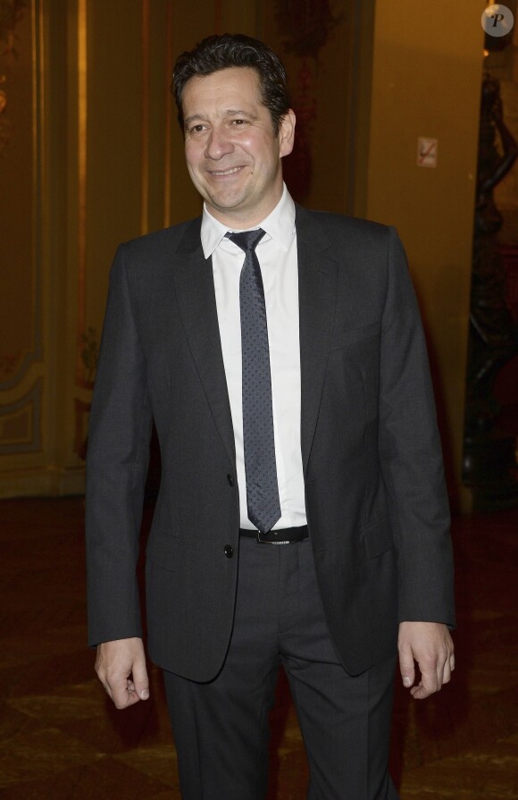 Laurent Gerra à la soirée des 19e Lauriers de la Radio et de la Télévision à l'Hôtel de Ville de Paris, le 17 février 2014.