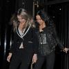 Cara Delevingne et Michele Rodriguez quittent le club Ronnie Scotts où elle ont assisté à un concert de Prince à Londres, le 18 février 2014.