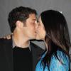 Jason Biggs et Jenny Mollen amoureux à New York le 9 janvier 2013.