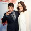Jason Biggs et Jenny Mollen à Vienne le 27 mars 2012.