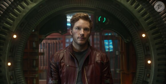 Chris Pratt dans Les Gardiens de la Galaxie.