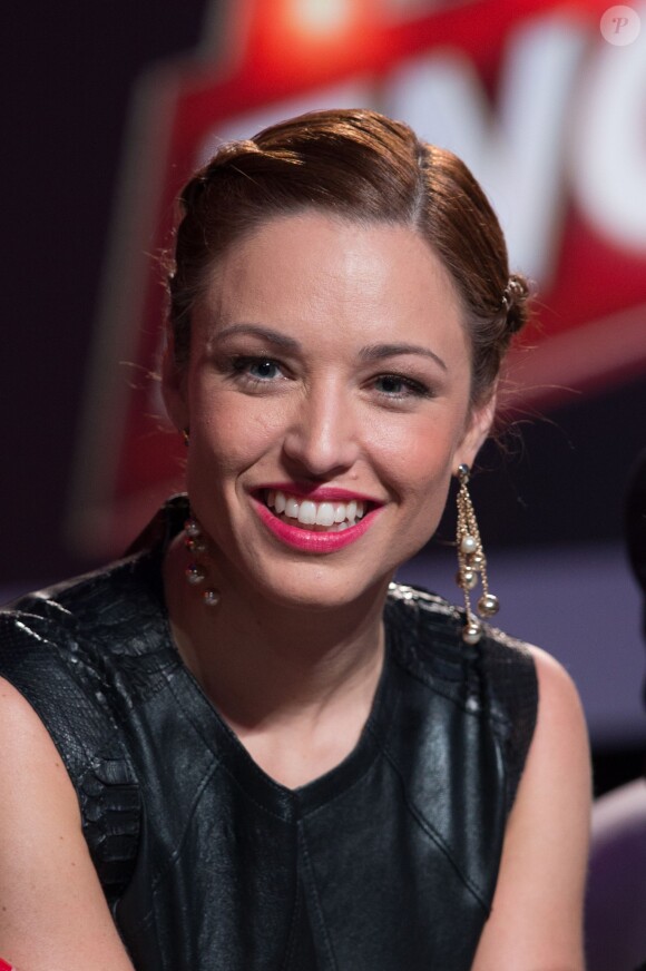 Exclusif - Natasha St Pier - Enregistrement de l'émission "Hier Encore", présentée par Virginie Guilhaume, à l'Olympia à Paris. Le 9 janvier 2014.