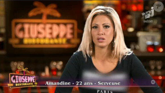 Amandine dans ("Giuseppe Ristorante" - épisode du mercredi 19 février 2014).