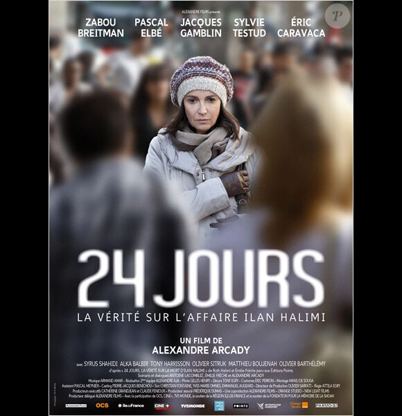 Affiche du film 24 Jours, la vérité sur l'affaire Ilan Halimi