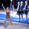 Adelina Sotnikova est devenue la première championne olympique de patinage artistique lors des Jeux olympiques de Sotchi le 20 février 2014 à l'Iceberg Skating Palace de Sotchi