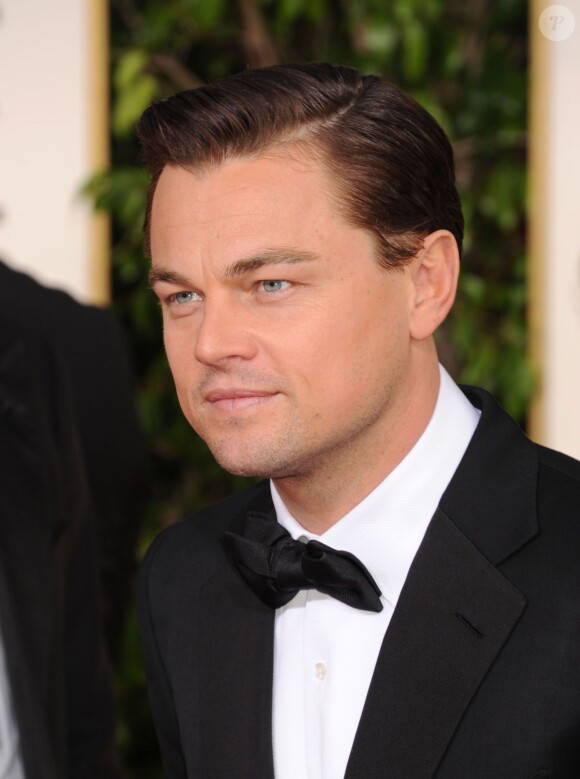 Leonardo DiCaprio aux 70e Golden Globe Awards le 13 janvier 2013.