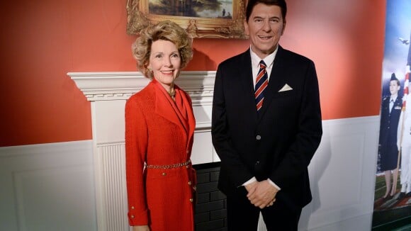 Nancy Reagan : La First Lady au côté de son époux Ronald, figée pour l'éternité