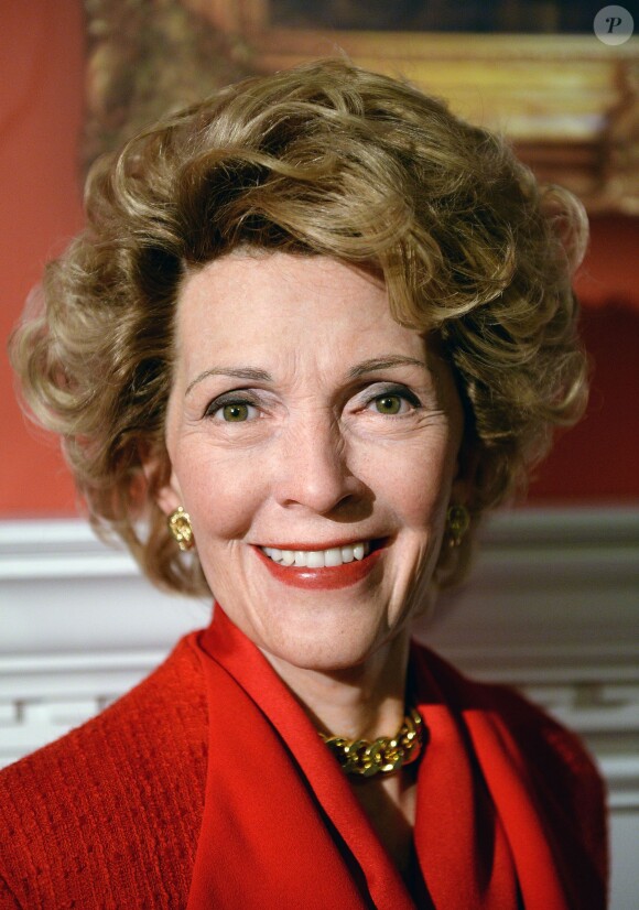 Nancy Reagan a fait son entrée au musée de Madame Tussauds, à Washington, le 18 février 2014