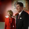 Nancy et Ronald Reagan au musée de Madame Tussauds, à Washington, le 18 février 2014