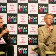 Nelson Monfort et Philippe Candeloro à Paris en juin 2007.