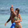 Kevin Prince Boateng et sa belle Melissa Satta à Ibiza, le 10 Juin 2013