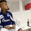 Kevin-Prince Boateng lors d'un contrôle anti-dopage après le match entre le Bayer Leverkusen et Schalke 04 le 15 février 2014