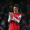 Laurent Koscielny lors du match de ligue des champions entre Arsenal et le Bayern Munich à l'Emirates Stadium de Londres, le 19 février 2014