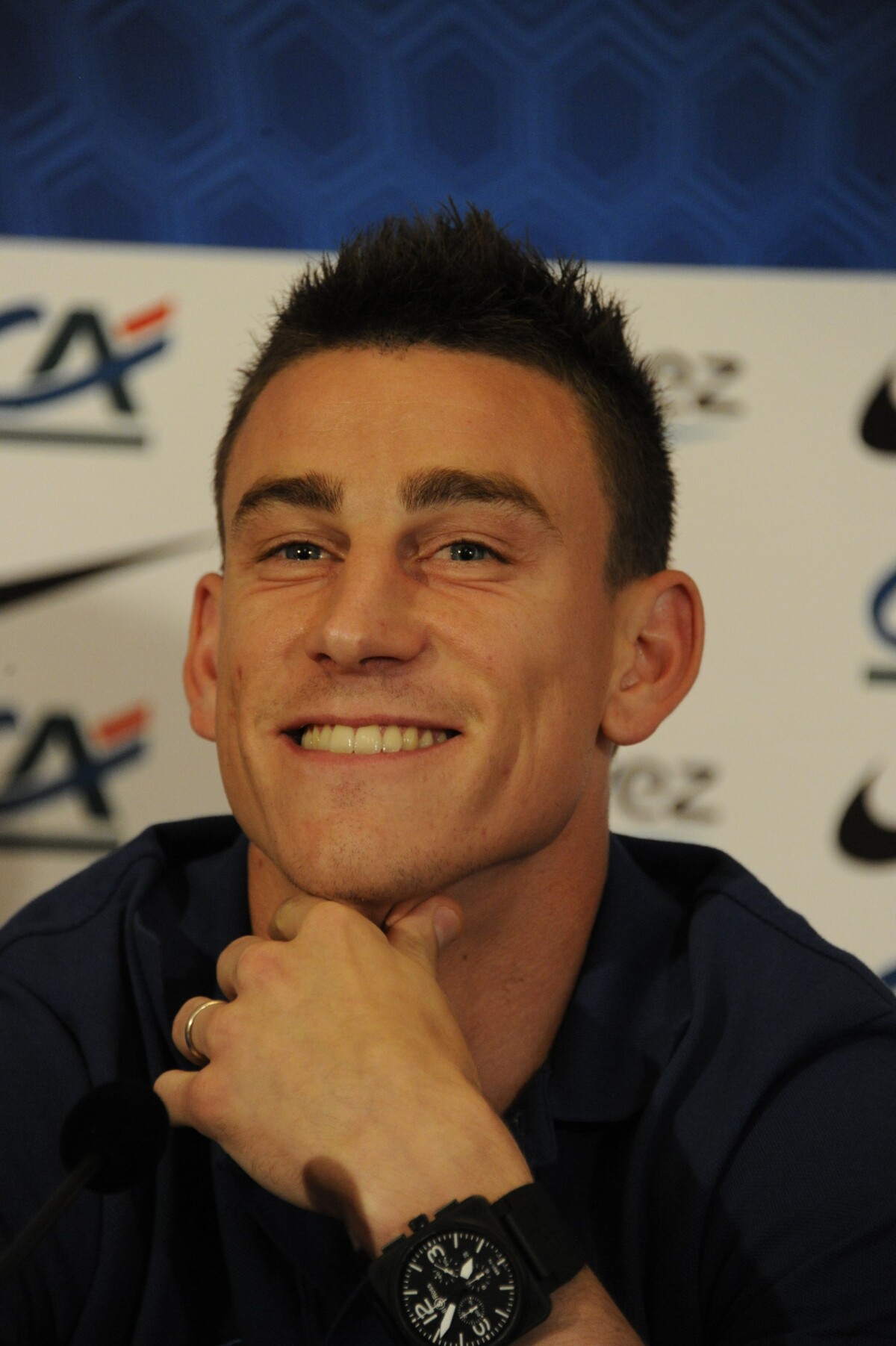Vidéo : Laurent Koscielny lors d'une conférence de presse à Donetsk, le