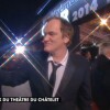 Quentin Tarantino arrive aux César 2014.