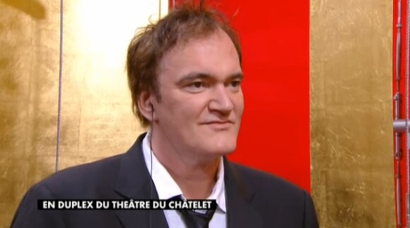 Quentin Tarantino aux César 2014.