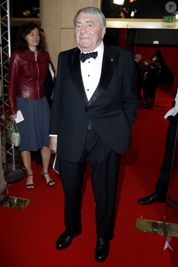 Claude Lanzmann à la 39e cérémonie des César au théâtre du Châtelet à Paris, le 28 février 2014.