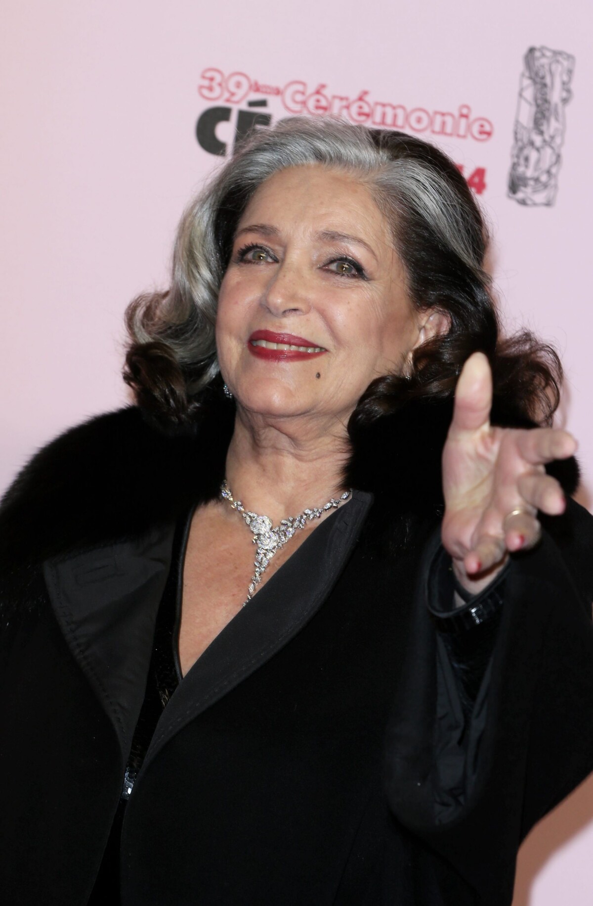 Photo : Françoise Fabian à la 39e cérémonie des César au théâtre du ...