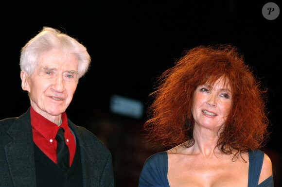 Alain Resnais et Sabine Azema lors de la 63e Mostra de Venise le 2 septembre 2006