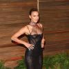Irina Shayk arrive à la soirée de Vanity Fair organisée après la cérémonie des Oscars. Le 2 mars 2014