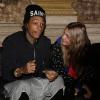 Wiz Khalifa et Cara Delevingne - 11e anniversaire de la marque Eleven Paris à la Gaîté Lyrique à Paris, le 4 mars 2014.
