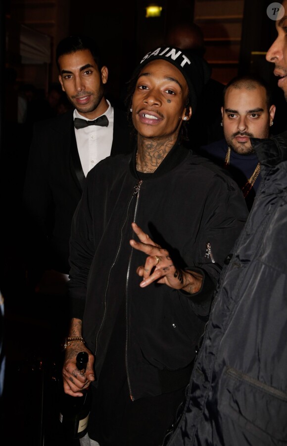 Wiz Khalifa - 11e anniversaire de la marque Eleven Paris à la Gaîté Lyrique à Paris, le 4 mars 2014.