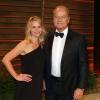 Kelsey Grammer et sa femme Kayte à la soirée Vanity Fair, après la 86e cérémonie des Oscars, le 2 mars 2014, à Los Angeles.
