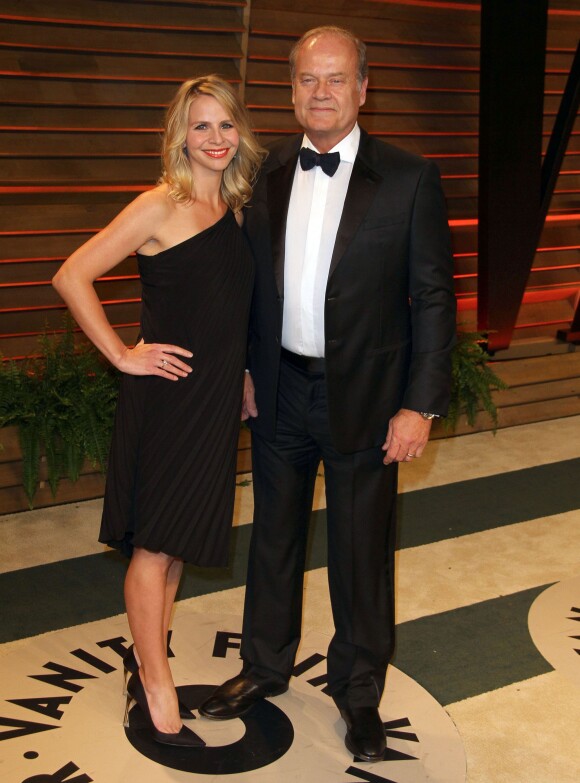 Kelsey Grammer et sa femme Kayte à la soirée Vanity Fair, après la 86e cérémonie des Oscars, le 2 mars 2014, à Los Angeles.