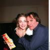 Gérard Depardieu et sa fille Julie à Paris en 1999
