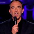 Nikos Aliagas dans "The Voice 3" sur TF1 le samedi 8 mars 2014.