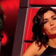Jenifer dans "The Voice 3" sur TF1 le samedi 8 mars 2014.