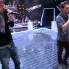 Battle entre Igit et Charlie dans "The Voice 3" sur TF1 le samedi 8 mars 2014.