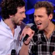 Battle entre Igit et Charlie dans "The Voice 3" sur TF1 le samedi 8 mars 2014.