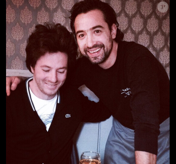 Alessandra Rosenfeld a dévoilé une photo de Jean Imbert et de Pierre Augé sur son compte Instagram. Mars 2014.