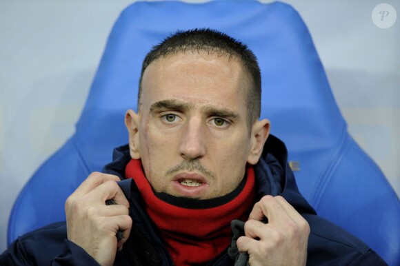 Franck Ribery lors du match entre ml France et les Pays-Bas, le 5 mars 2014 à Saint-Denis