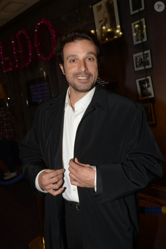 Exclusif - Bruno Salomone lors de la 9e cérémonie des Globes de Cristal au Lido à Paris, le 10 mars 2014.