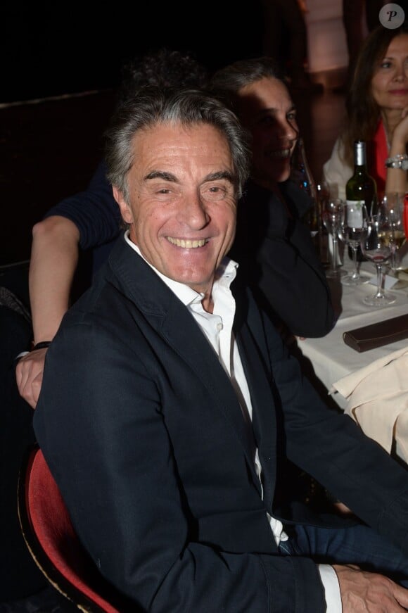 Exclusif - Gérard Holtz lors de la 9e cérémonie des Globes de Cristal au Lido à Paris, le 10 mars 2014.