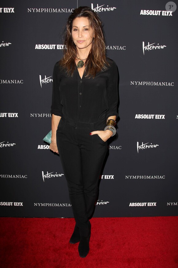 Gina Gershon lors de l'avant-première à New York du film Nymphomaniac : Volume I à New York le 13 mars 2014