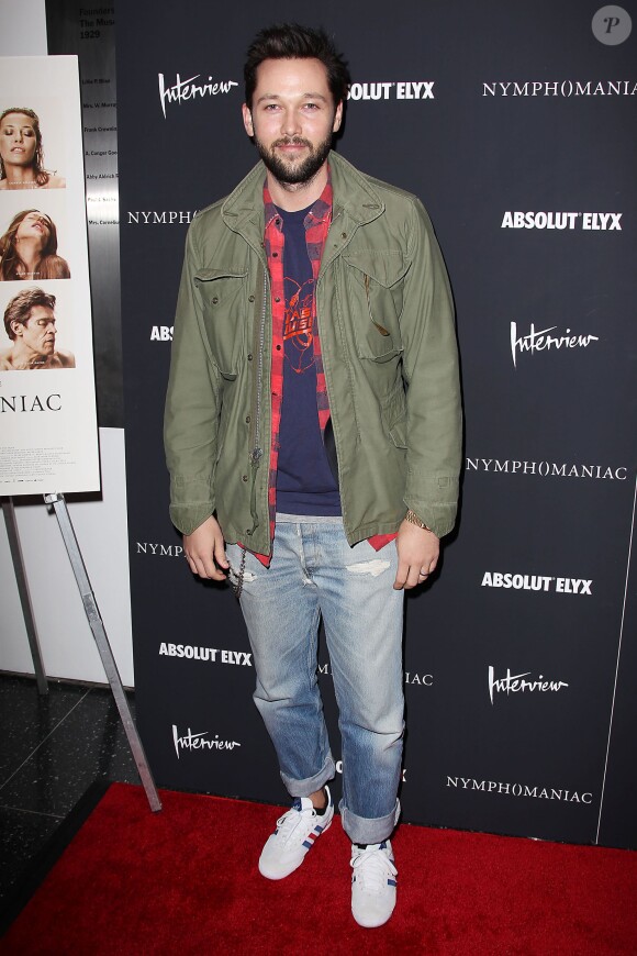 Chris Benz lors de l'avant-première à New York du film Nymphomaniac : Volume I à New York le 13 mars 2014