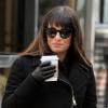 Tournage de la série Glee dans les rues de New York, le vendredi 14 mars 2014.