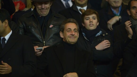 PSG-Saint-Étienne : Nicolas Sarkozy, supporter comblé au côté de Guillaume Canet