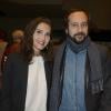 Joyce Jonathan et Fabien Nataf lors du Grand Prix de l'UNAC de la chanson 2014 à Paris, le 17 mars 2014.