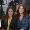 Camille Chamoux et Audrey Fleurot lors de l'émission "Vivement Dimanche" diffusée le 16 mars 2014