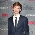 Thomas Sangster - Première de la saison 4 de "Game of Thrones" au Lincoln Center à New York, le 18 mars 2014.