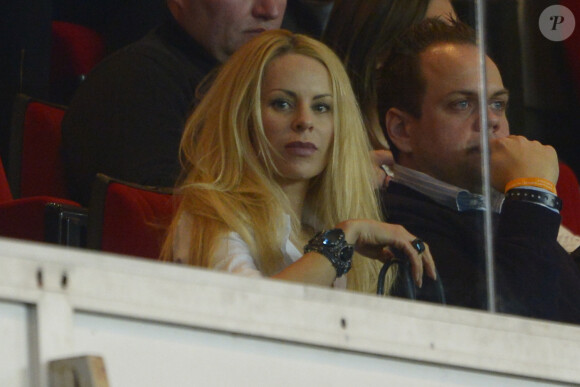 Helena Seger, lors du match entre le Paris Saint-Germain et Valenciennes au Parc des Princes à Paris, le 14 février 2014